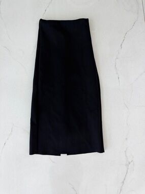 Commando Black Midi Pencil Skirt